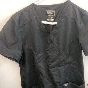 Women’s size SMALL, Cherokee authentic workwear, Black scrub top
